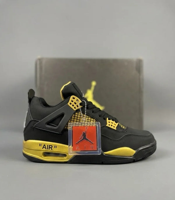 Jordan 4 Retro “Yellow Thunder” (Premium Packaging)