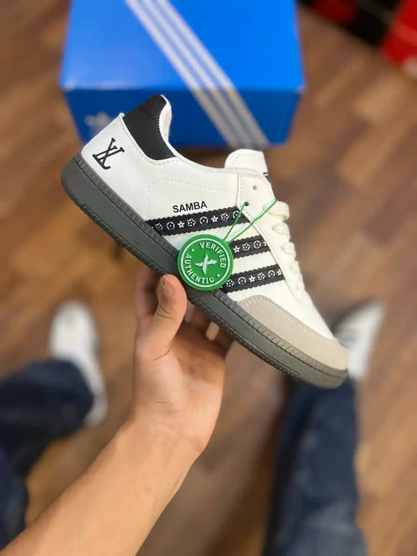 Adidas Samba X Louis Vuttion ( White Core Black ) ( Special Edition ) 🔥