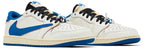 Jordan 1 Low X Travis Scott Fragment Sail Military Blue ( Premium Quality)