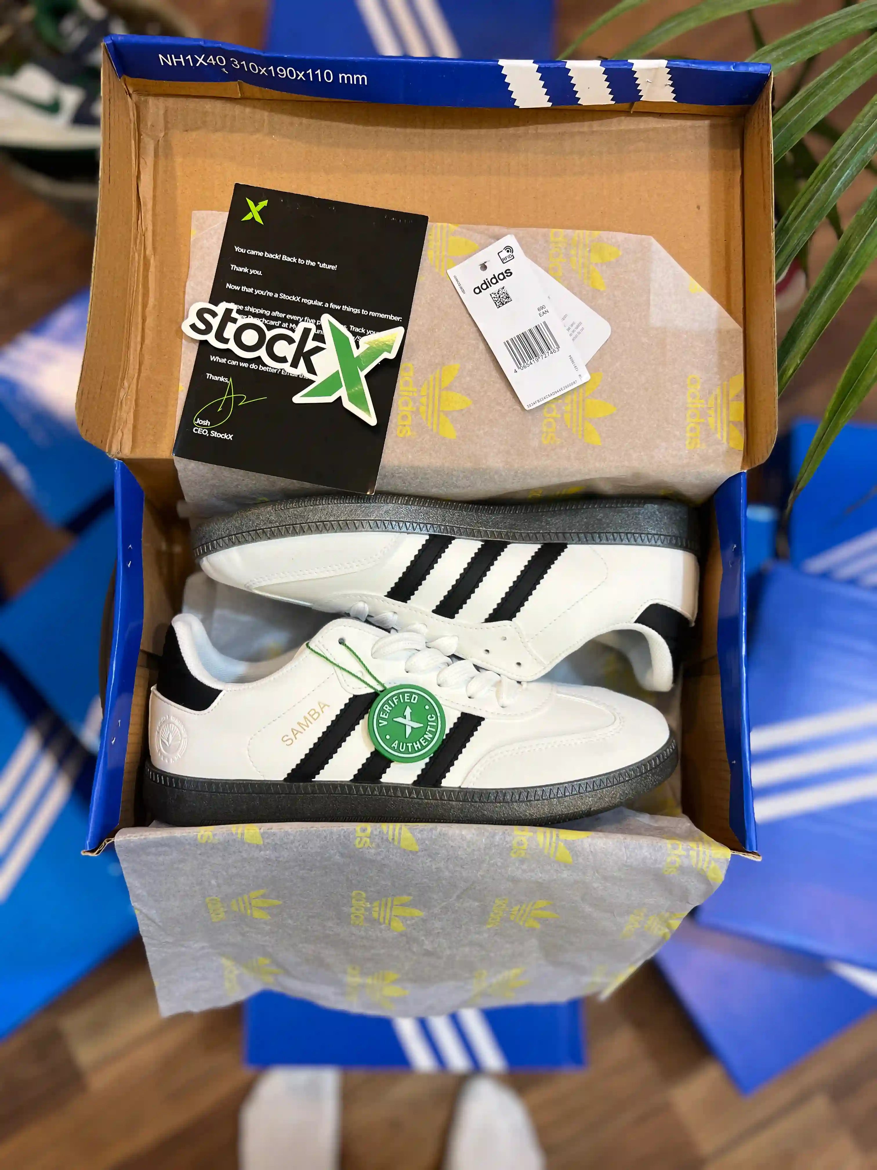 Adidas Samba OG Cloud White 🔥( Standard Batch)