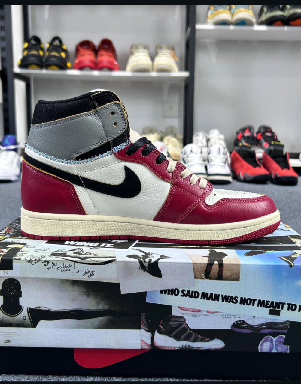 Air Jordan 1 High UN/LA 🔥( PREMIUM + )