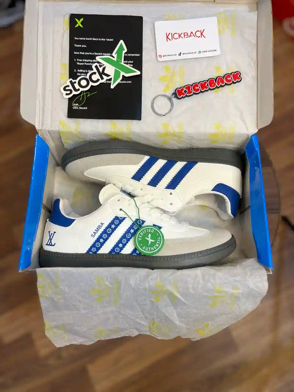 Adidas Samba X Louis Vuttion ( Blue Gum )( Special Edition ) 🔥