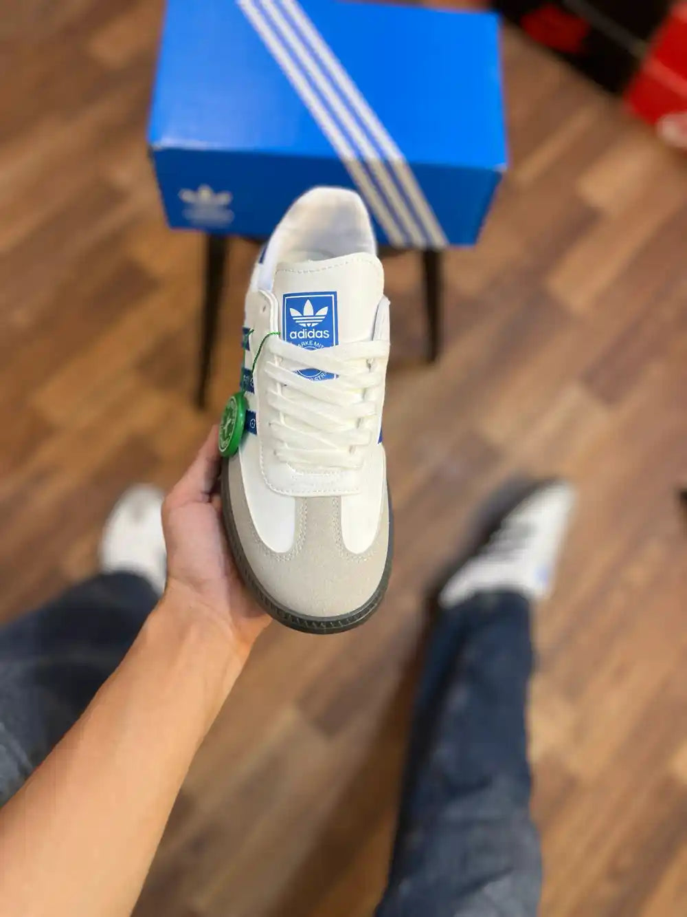 Adidas Samba X Louis Vuttion ( Blue Gum )( Special Edition ) 🔥