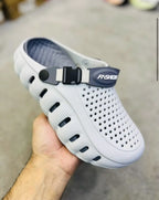 EVA Medicated Crocs ( Grey ) (PREMIUM + )