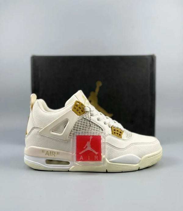 Jordan 4 Retro “Metallic Gold” ( Premium Packaging )
