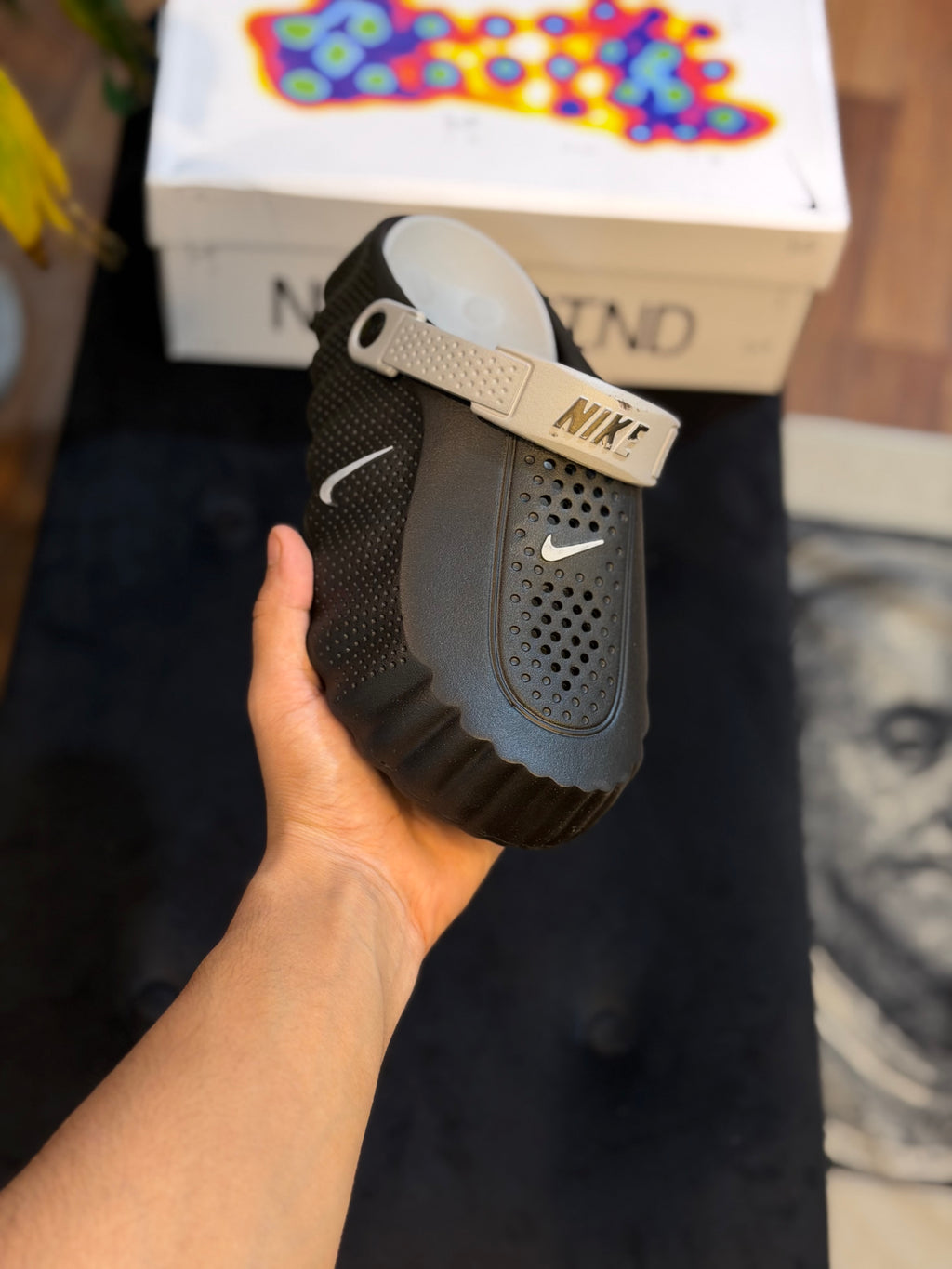Nike Mind 001 Slide ( Black/Grey )