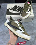 Travis Scott Medium Olive ( PREMIUM + )🔥