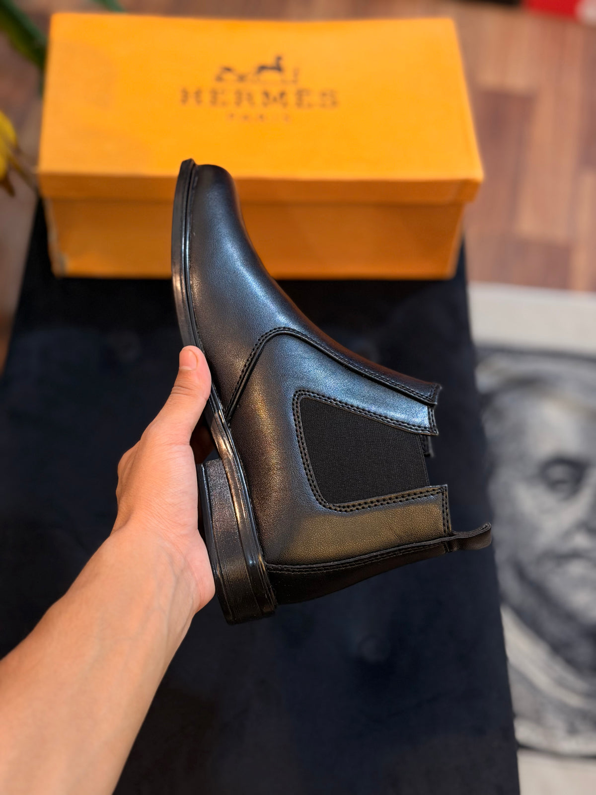 Italian Chelsea Boots (Black) 🇮🇹🔥