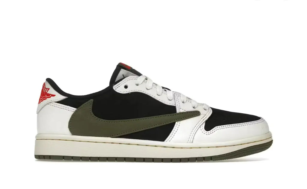 Jordan 1 Low X Travis Scott Olive ( Premium Quality)