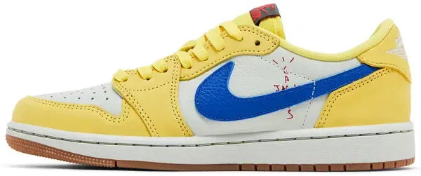 Jordan 1 Low X Travis Scott Canary ( Premium Quality)