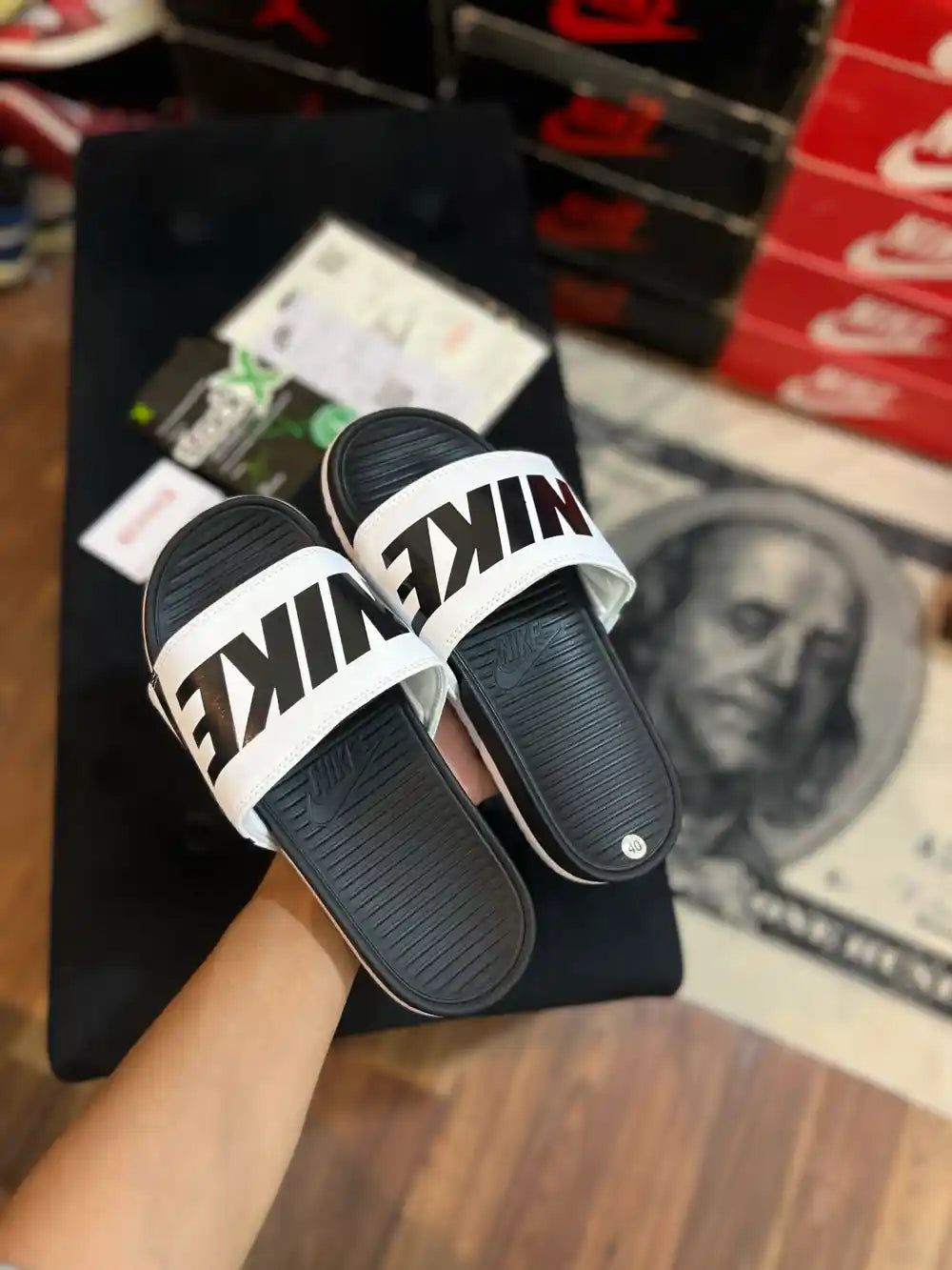 Nike Offcourt White Slides (Premium +)
