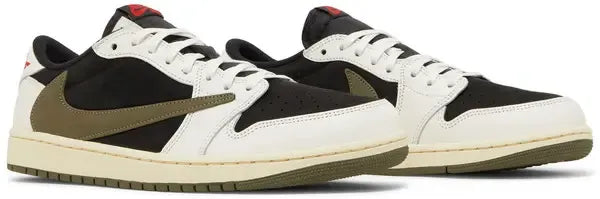 Jordan 1 Low X Travis Scott Olive ( Premium Quality)