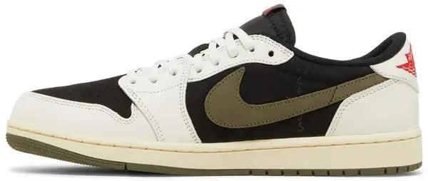 Jordan 1 Low X Travis Scott Olive ( Premium Quality)