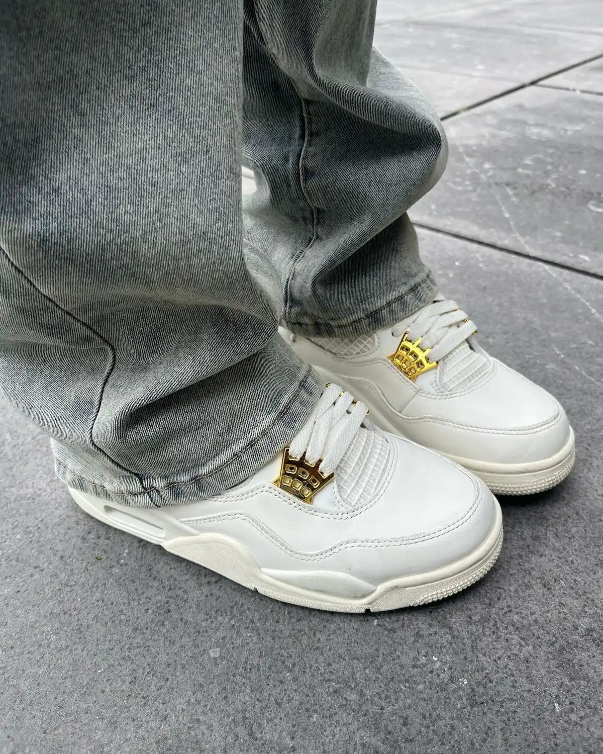 Jordan 4 Retro “Metallic Gold” ( Premium Packaging )
