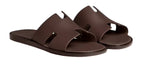 Hermes Lzmir Calfskin Sandal (Brown )