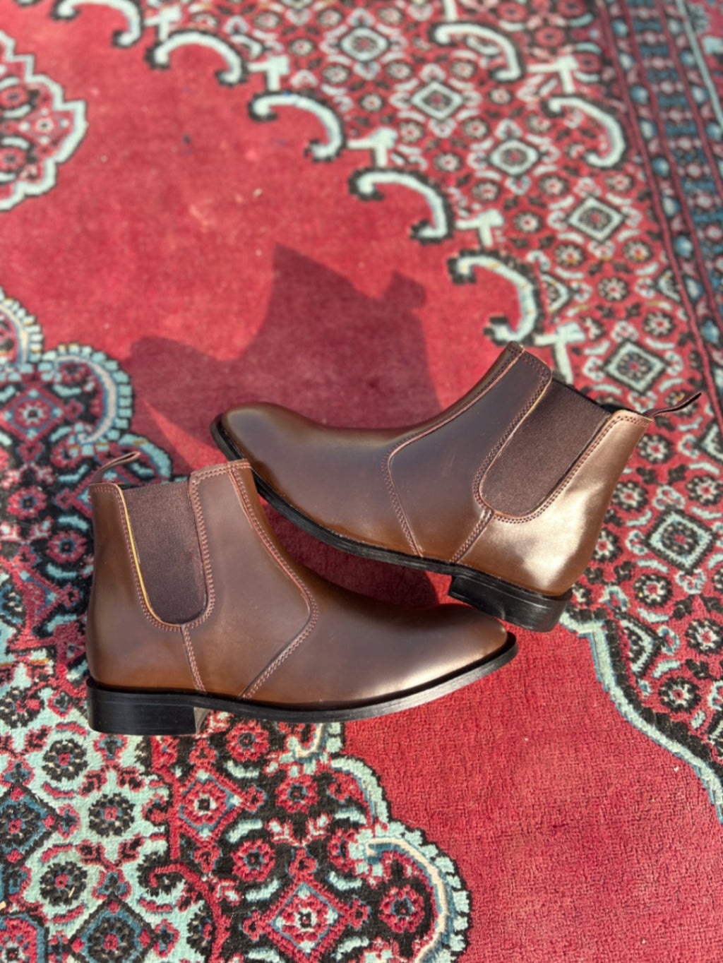 Italian Chelsea Boots ( Brown ) 🇮🇹🔥