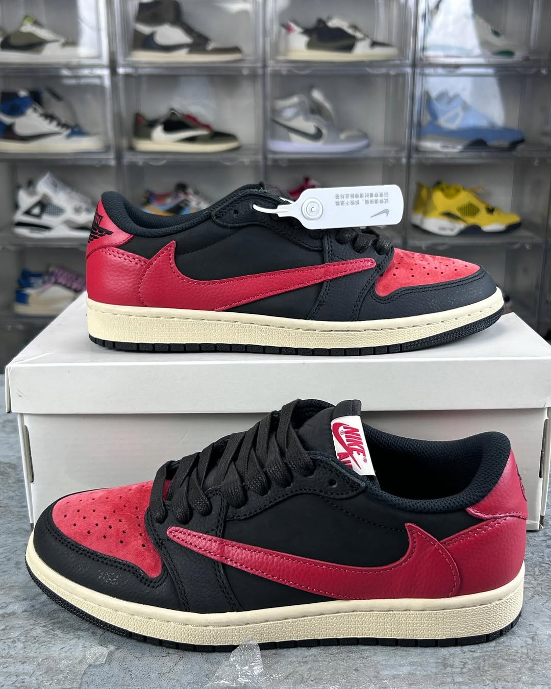 Jordan 1 Low X Travis Black & Red ( PREMIUM + )🔥