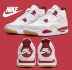 Jordan 4 Retro SB “Varsity Red” ( Premium Packaging)