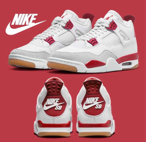 Jordan 4 Retro SB “Varsity Red” ( Premium Packaging)