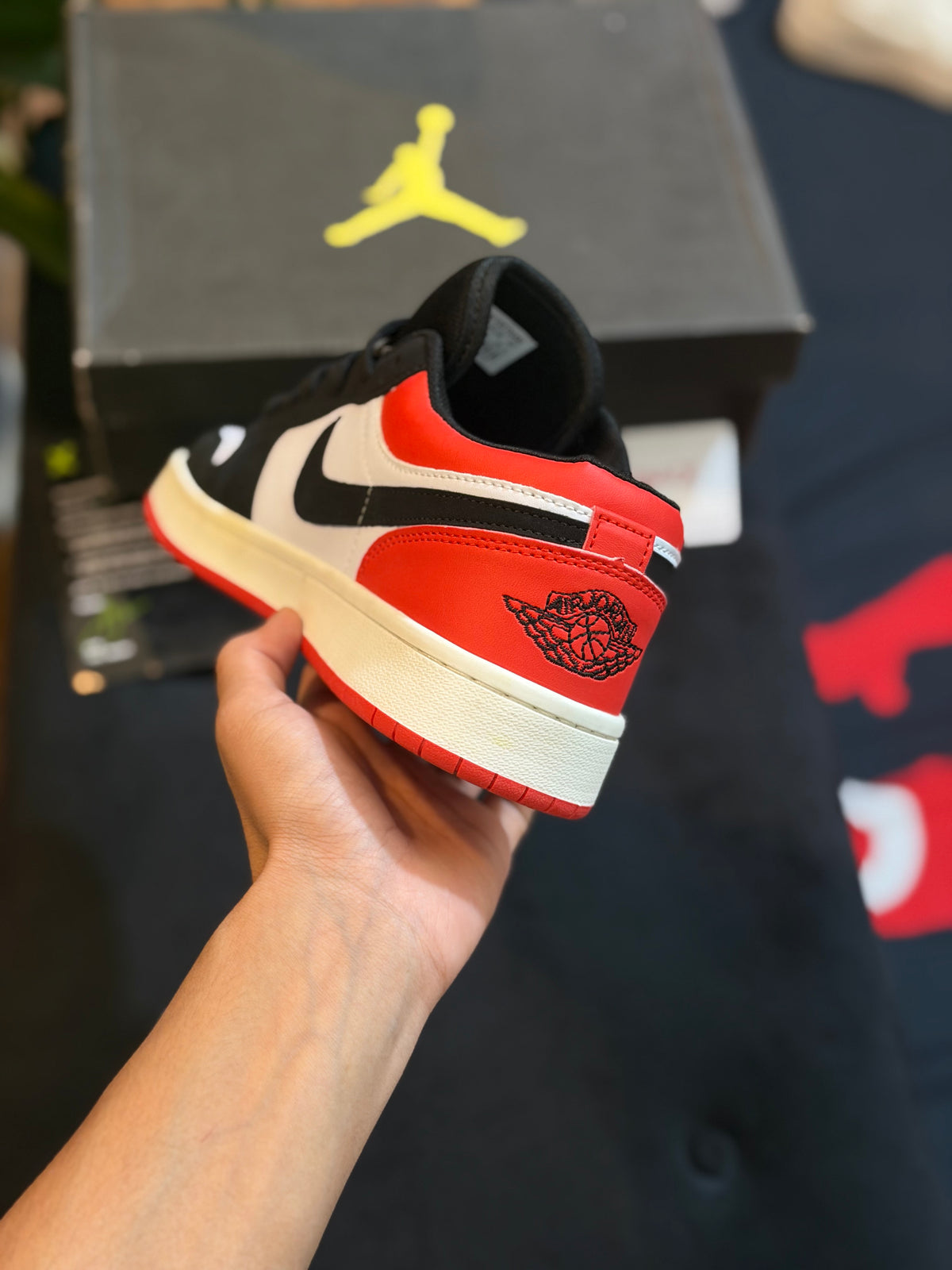Nike Air Jordan 1 Low Retro ‘Bred Toe’