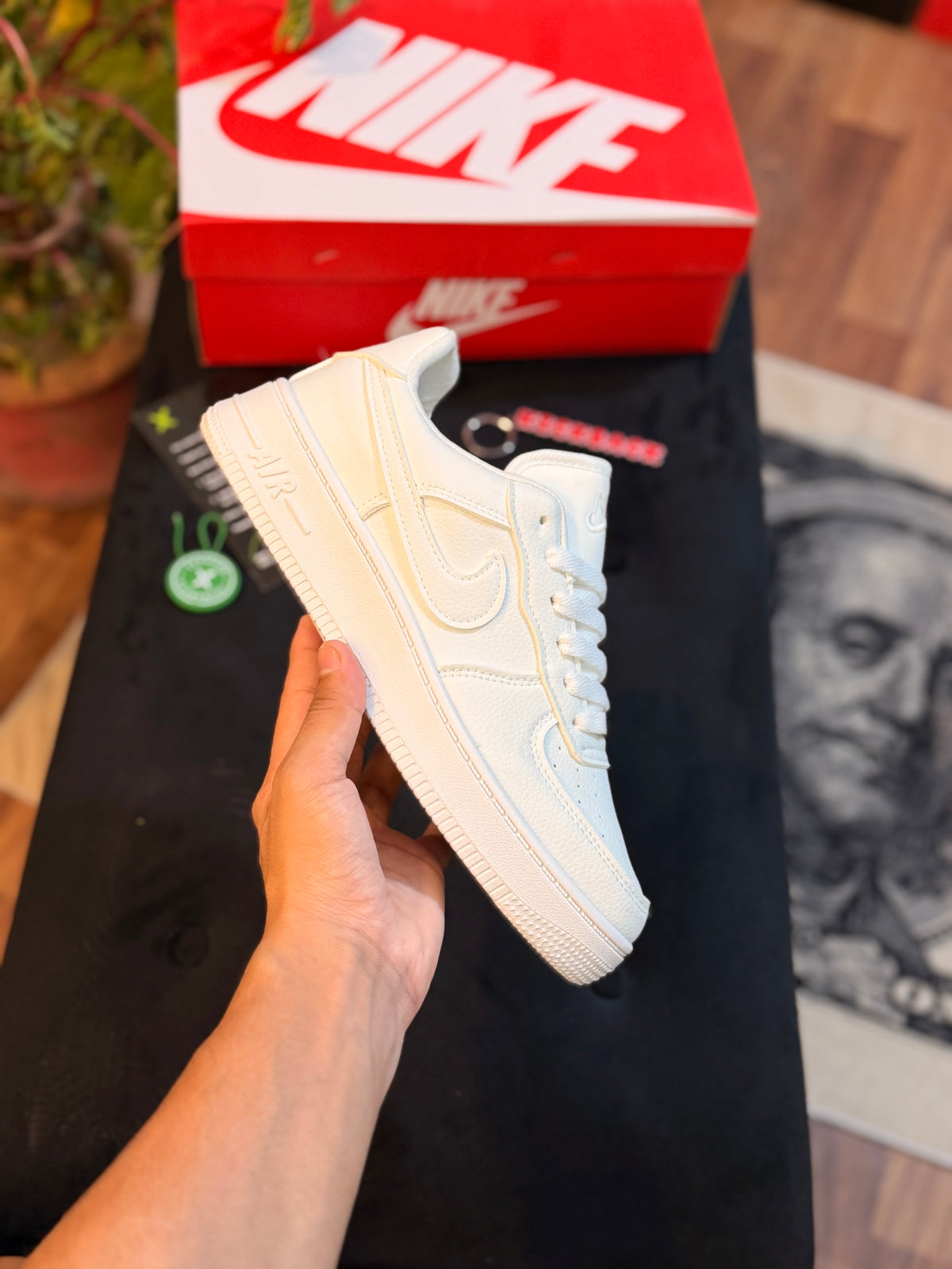 Nike Air Force 1 Triple White (Low Top )