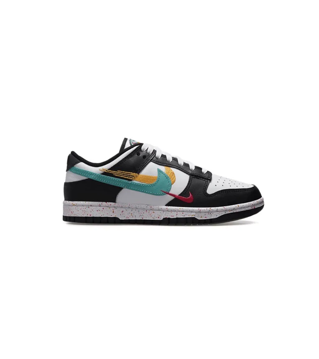 Nike Dunk low ‘Multiple Swooshes’ (Washed Teal )