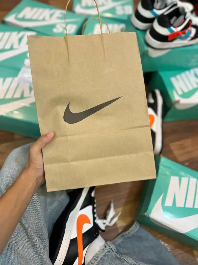 Nike Dunk low ‘Multiple Swooshes’ (Orange Swoosh)