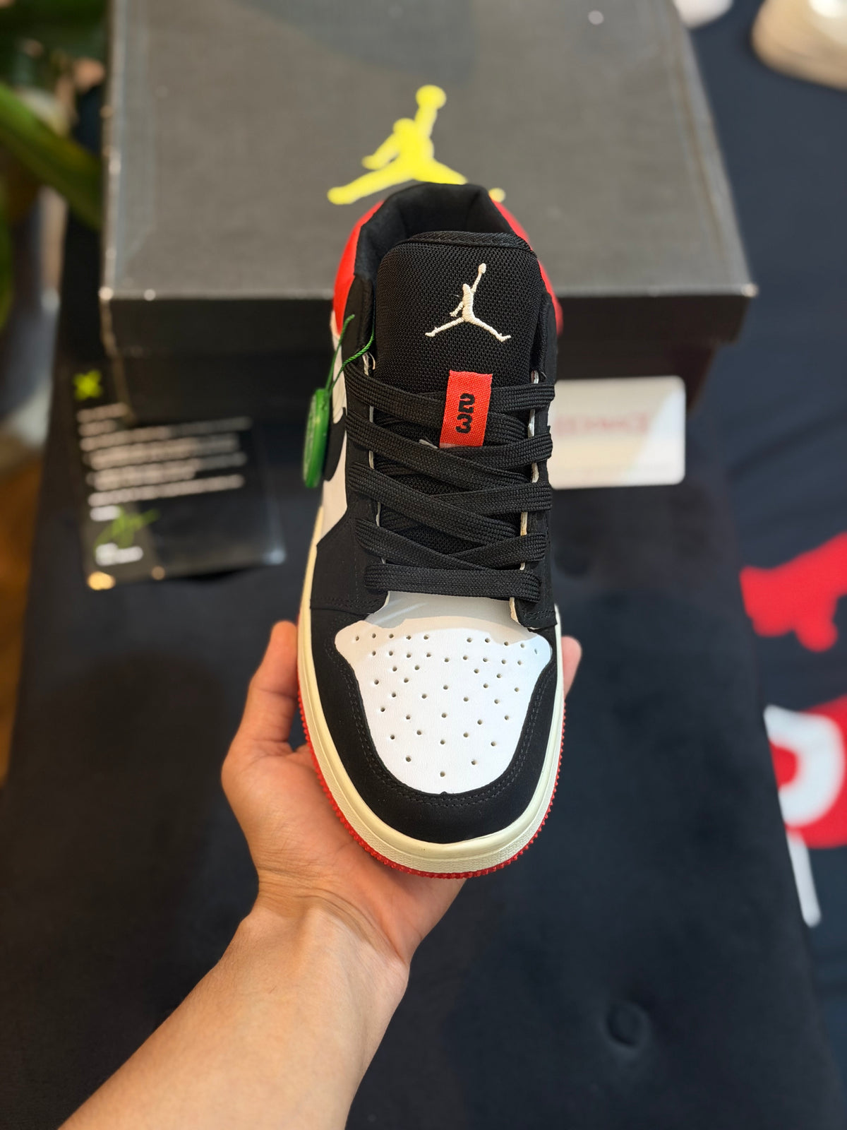 Nike Air Jordan 1 Low Retro ‘Bred Toe’