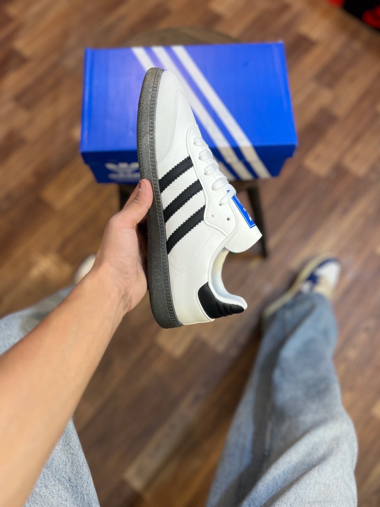 Adidas Samba OG Cloud White 🔥( Standard Batch)