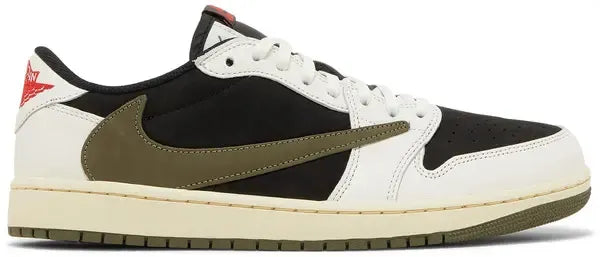 Jordan 1 Low X Travis Scott Olive ( Premium Quality)