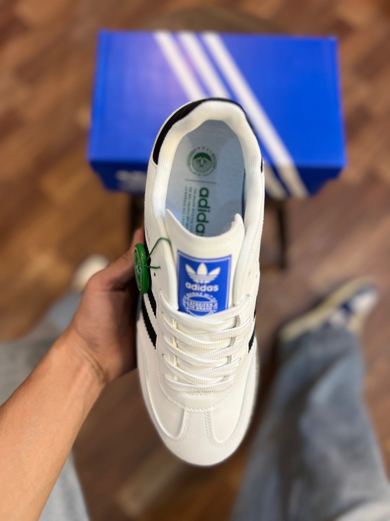 Adidas Samba OG Cloud White 🔥( Standard Batch)