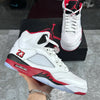 Jordan 5s White & Red (PREMIUM +)🔥