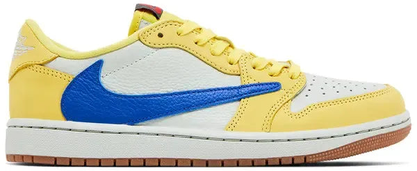 Jordan 1 Low X Travis Scott Canary ( Premium Quality)