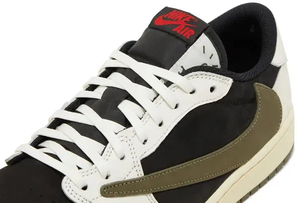 Jordan 1 Low X Travis Scott Olive ( Premium Quality)
