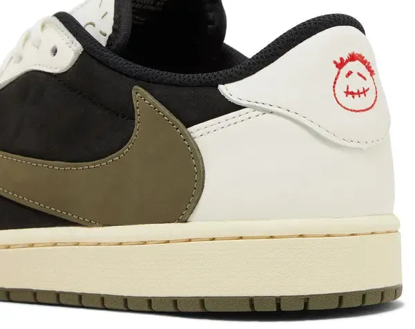 Jordan 1 Low X Travis Scott Olive ( Premium Quality)