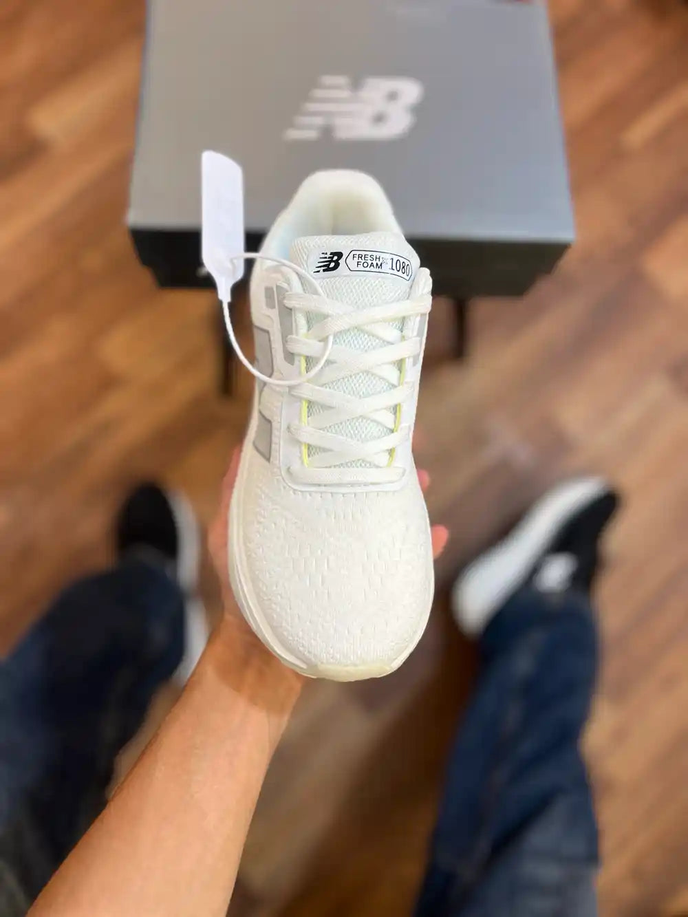 New Balance Fresh Foam x 1080 ( White ) ( PREMIUM + )