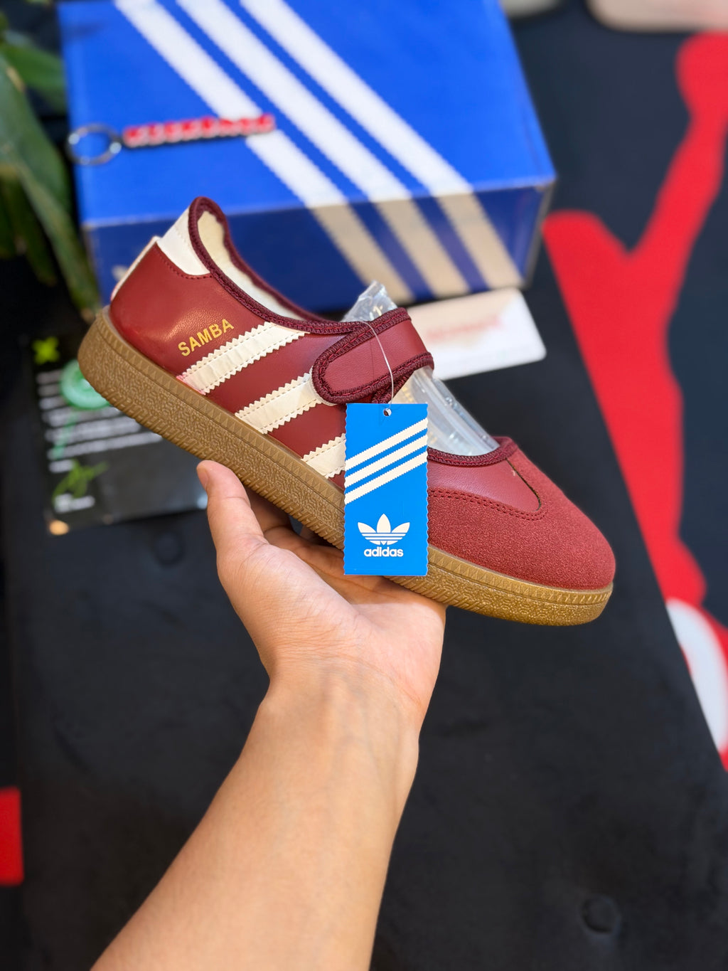 Adidas Samba Jane ( Cherry Red ) 🍒
