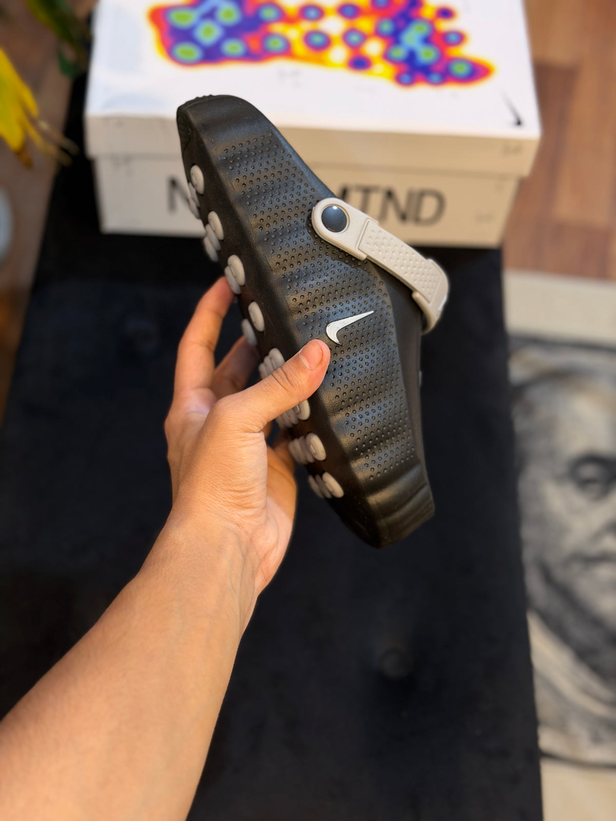 Nike Mind 001 Slide ( Black/Grey )