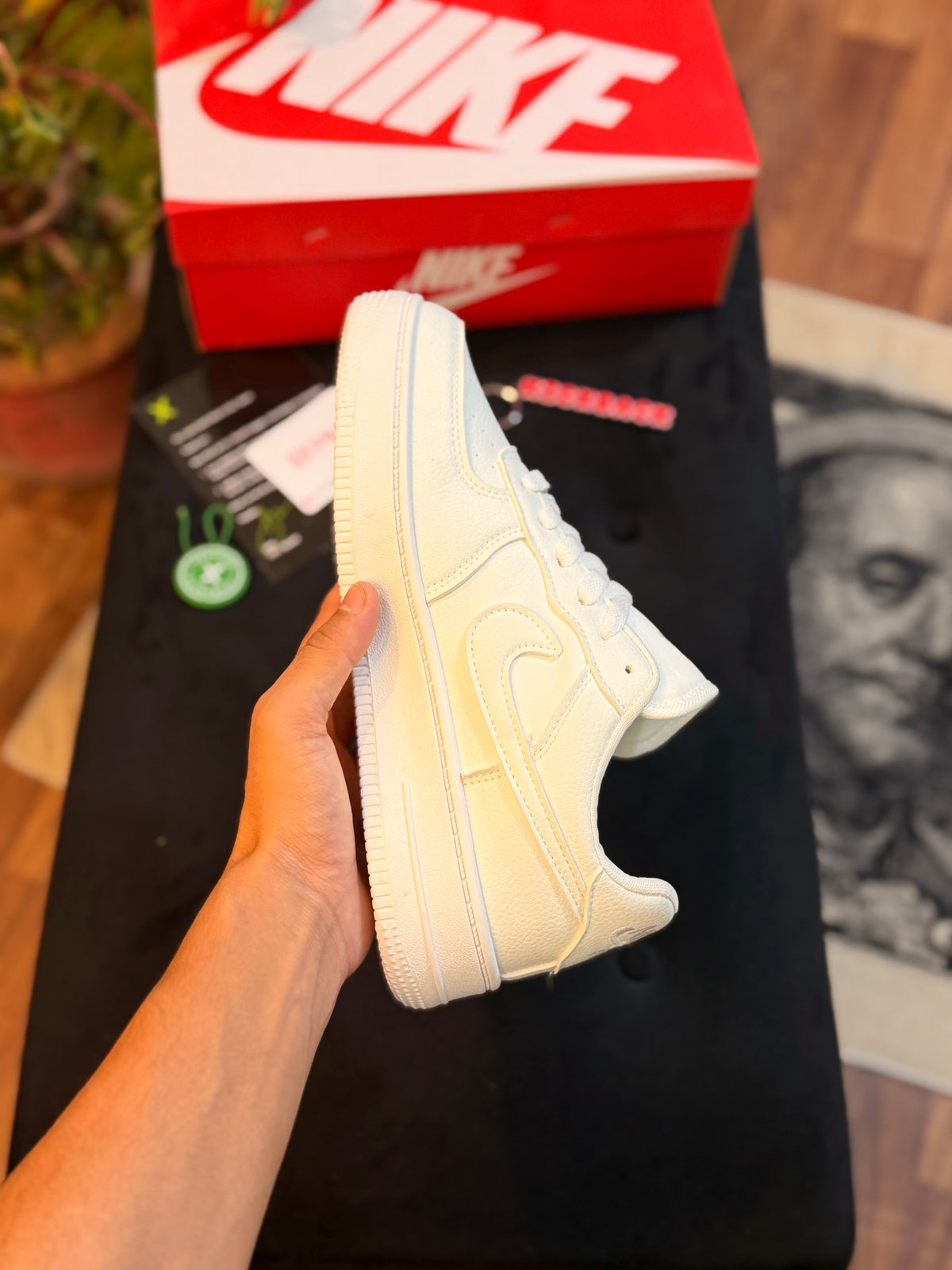 Nike Air Force 1 Triple White (Low Top )