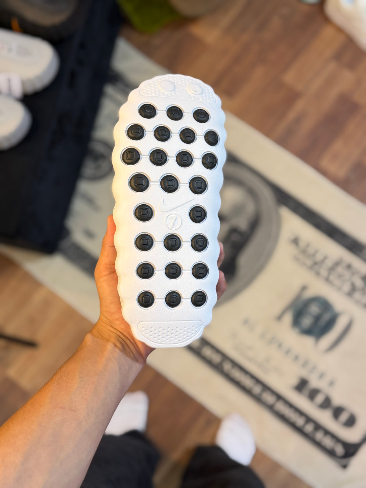 Nike Mind 001 Slide ( White/Black )