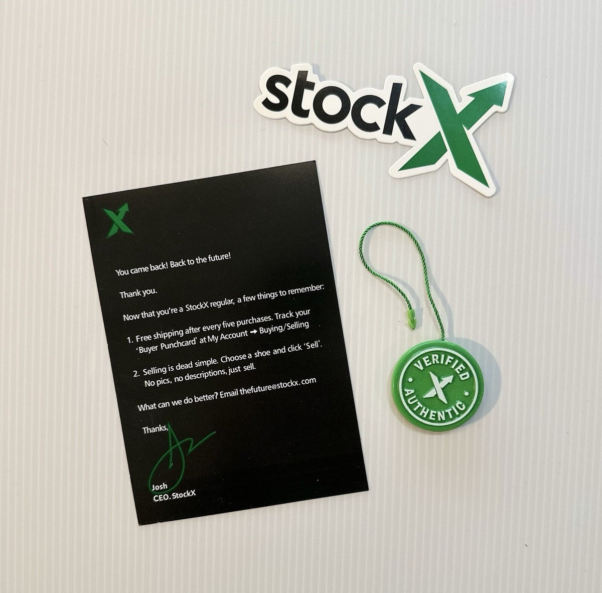 Nike Socks + Stock X Cards & Keychain