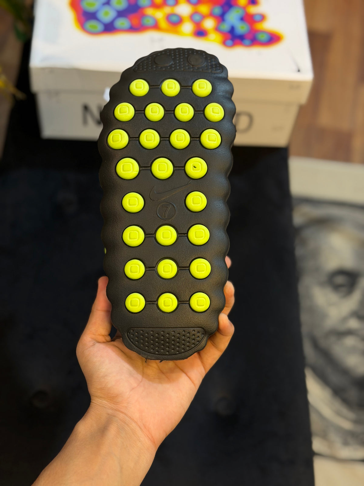 Nike Mind 001 Slide ( Black/Green )