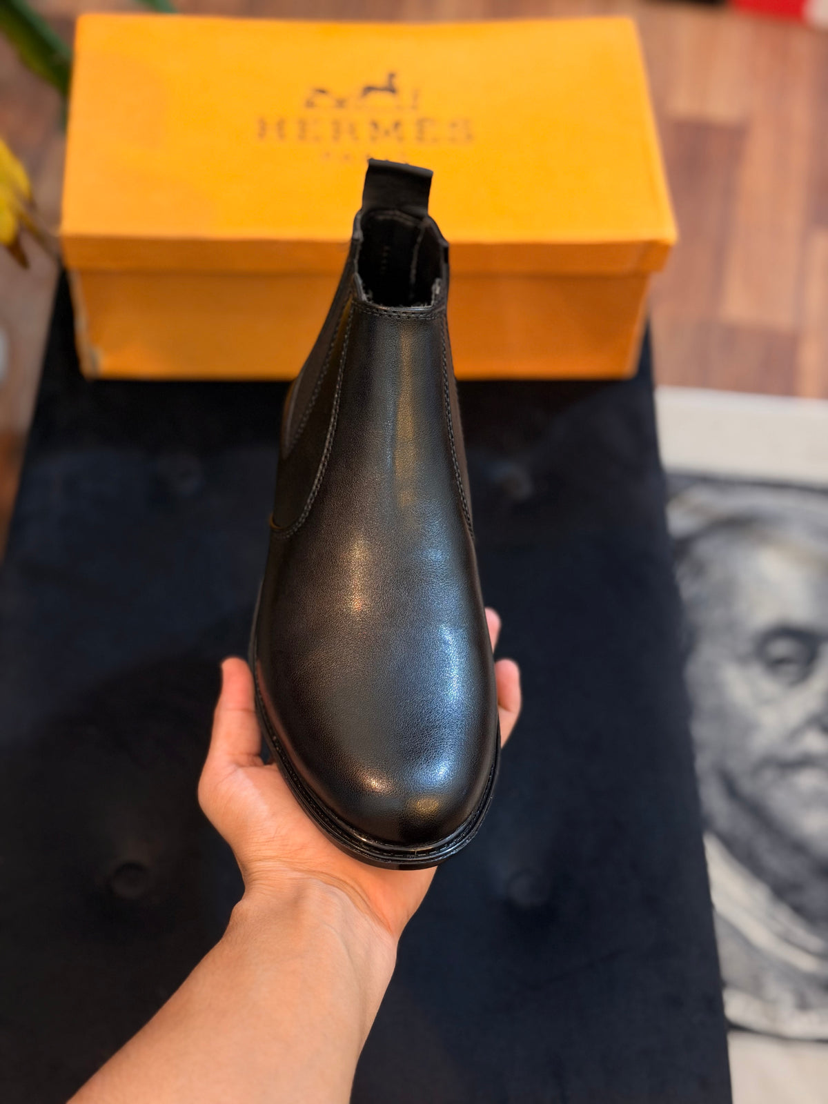 Italian Chelsea Boots (Black) 🇮🇹🔥