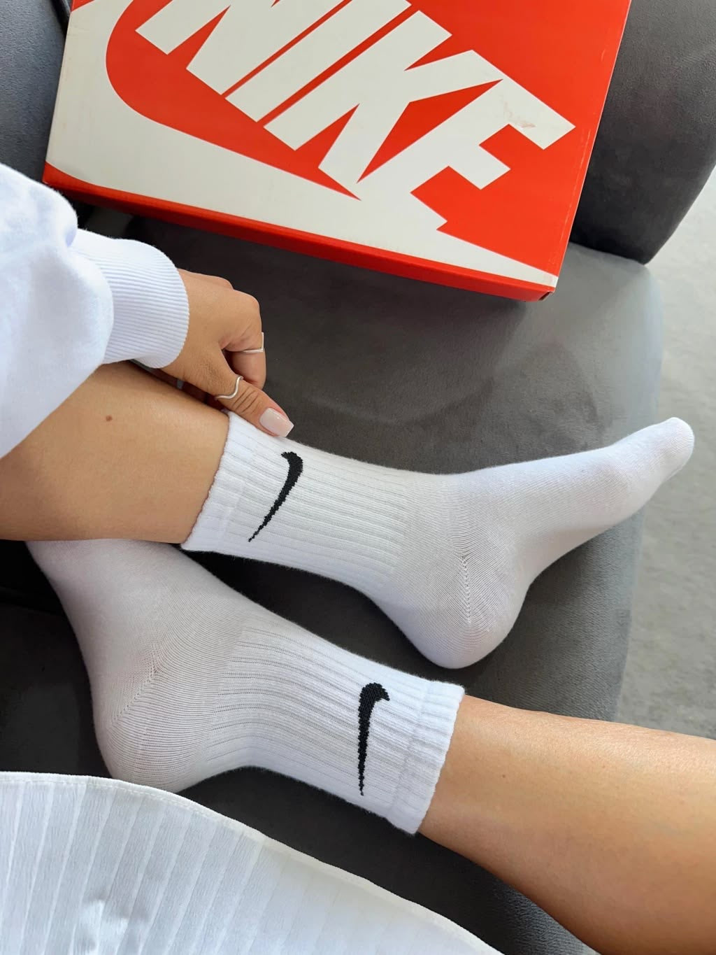 Nike Socks + Stock X Cards & Keychain
