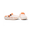 EVA Medicated Crocs ( White Orange ) (PREMIUM + )