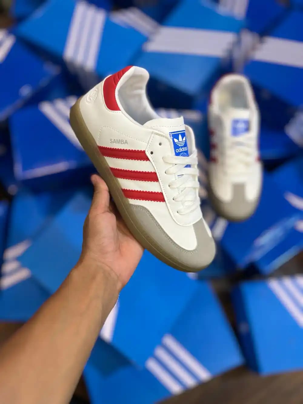 Adidas Samba OG Solar Red Gum (Women’s) 🎀
