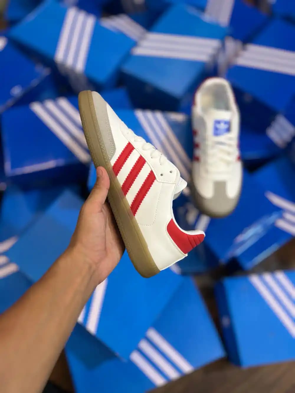 Adidas Samba OG Solar Red Gum (Women’s) 🎀