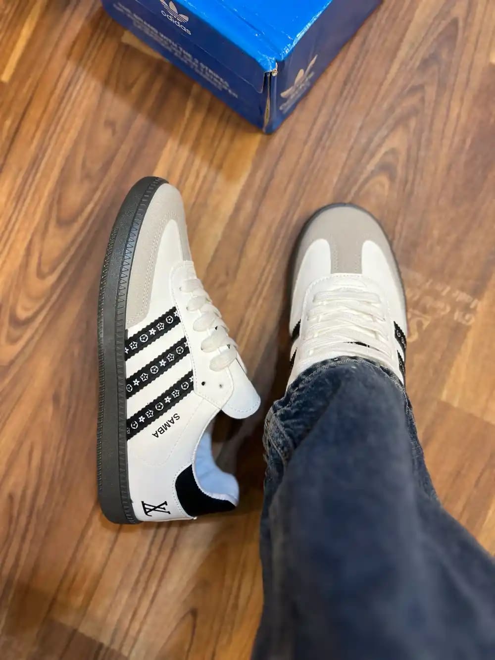 Adidas Samba X Louis Vuttion ( White Core Black ) ( Special Edition ) 🔥