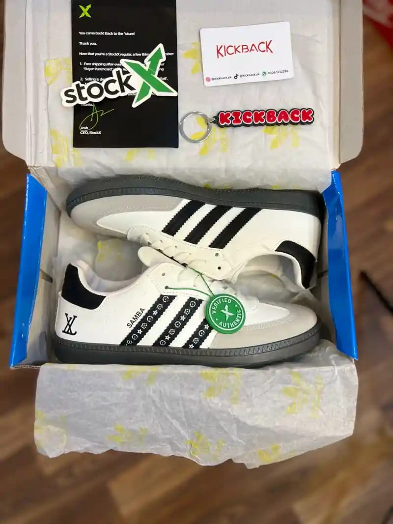 Adidas Samba X Louis Vuttion ( White Core Black ) ( Special Edition ) 🔥